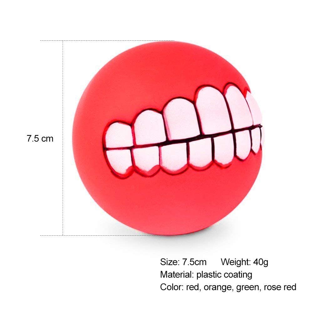 Pets Empire Teeth Chew Ball Toys for Dog ( Pack of 2 )
