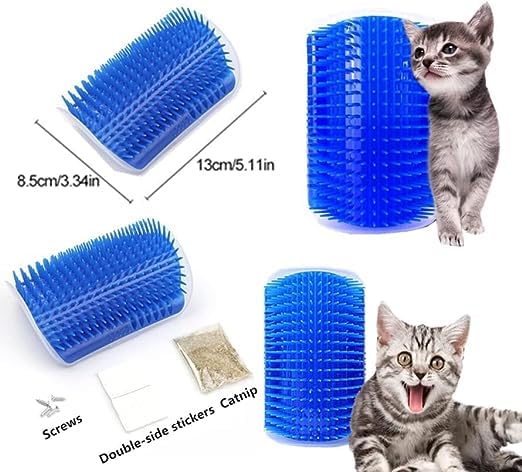 Self-Grooming Wall Brush for Cats