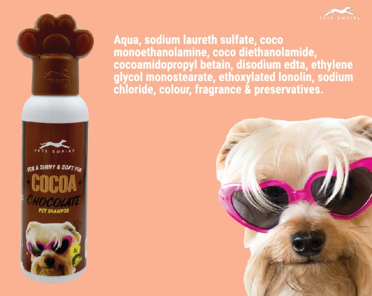 Pets Empire Cocoa Chocolate Shampoo for Dogs - 500ml
