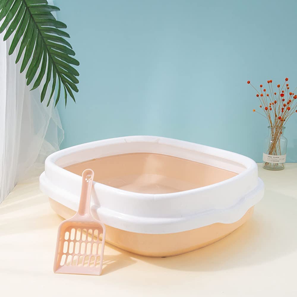 Pets Empire Cat Litter Box Set with Scooper- GREEN
