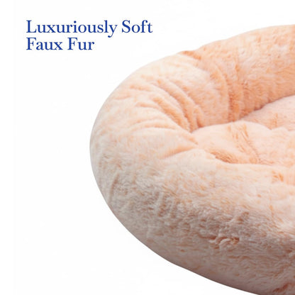 Pets Empire Soft Plush Donut Beds For Dogs