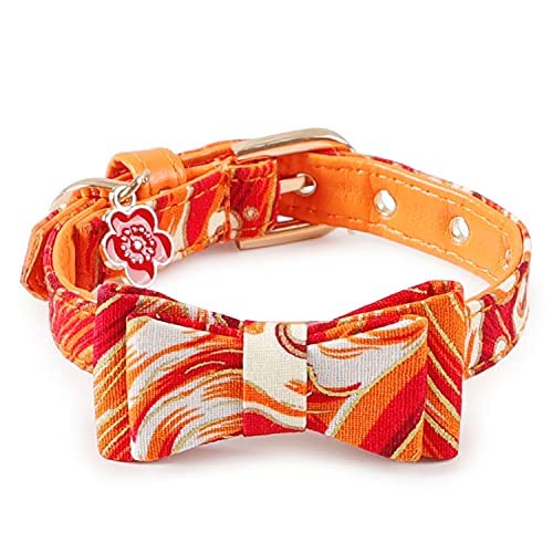 Pets Empire Japanese-Style Bow Puppy Adjustable Collar for Cats