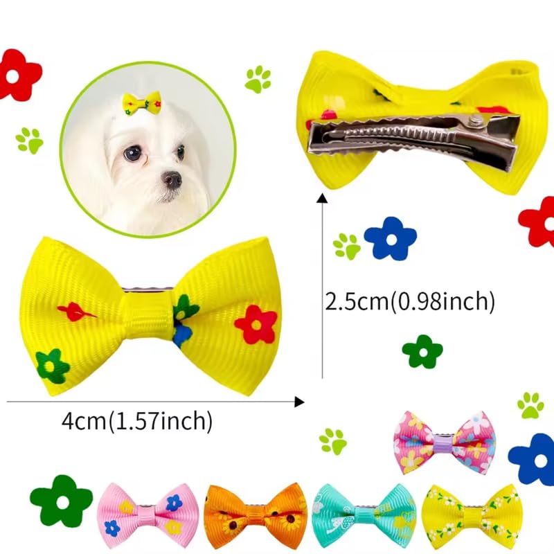 Pets Empire Mixed Hair Bows Clip for Cat/Puppy
