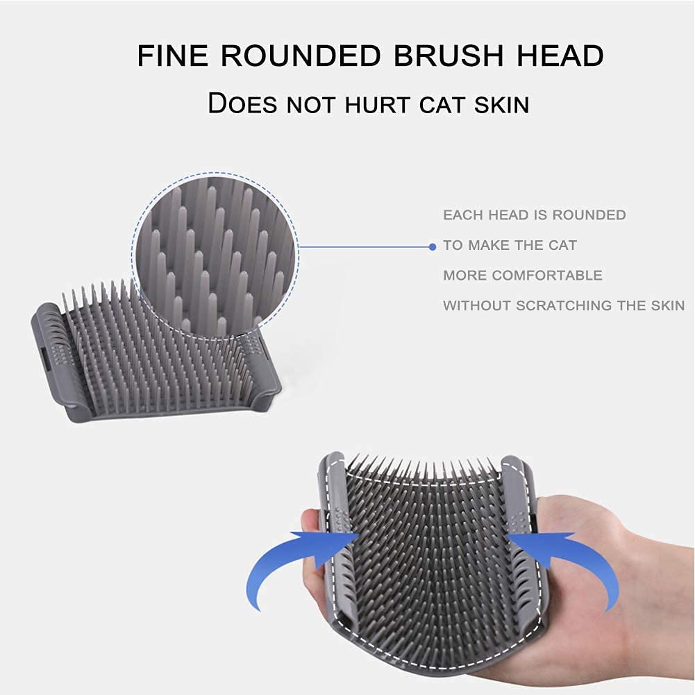 Self-Grooming Wall Brush for Cats