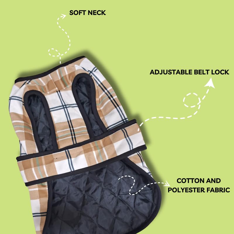 Pets Empire Winter Jacket for Dogs - Light Brown Color