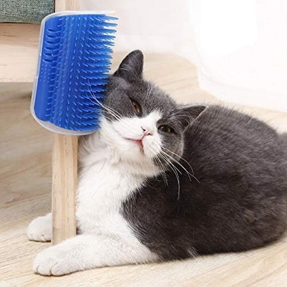 Self-Grooming Wall Brush for Cats