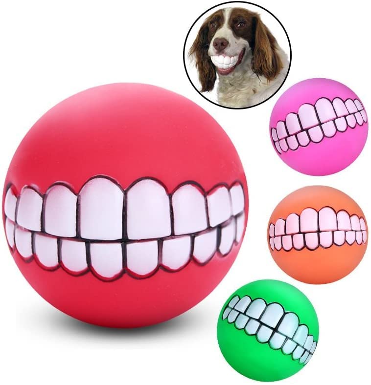 Pets Empire Teeth Chew Ball Toys for Dog ( Pack of 2 )