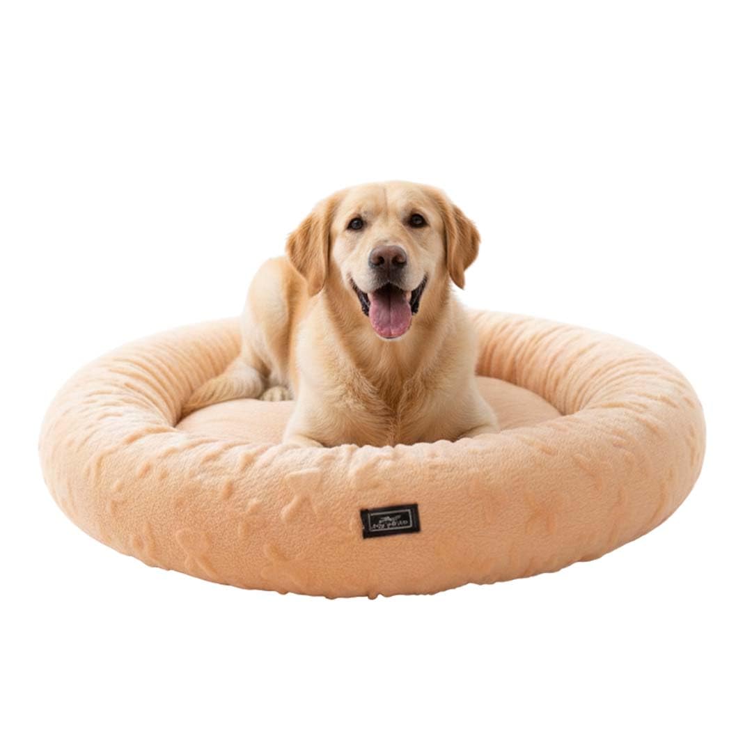 Pets Empire Soft Plush Donut Beds For Dogs