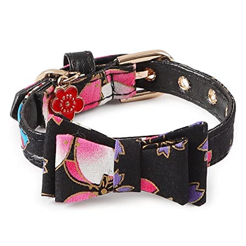 Pets Empire Japanese-Style Bow Puppy Adjustable Collar for Cats