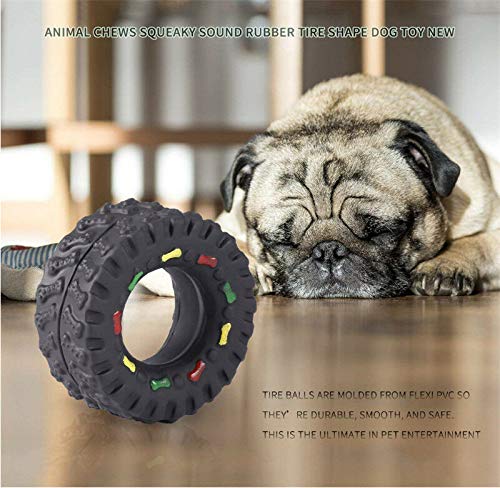 Pets Empire Tire Squeaky Chew Dog Toy