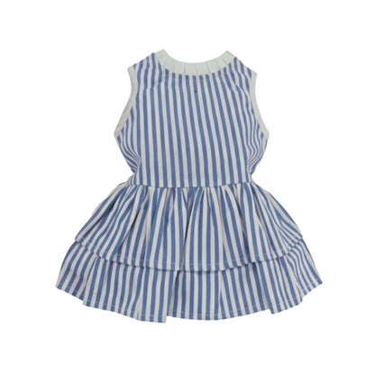 Pets Empire Blue Striped Cat Dress