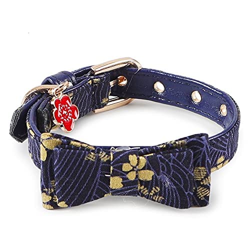 Pets Empire Japanese-Style Bow Puppy Adjustable Collar for Cats