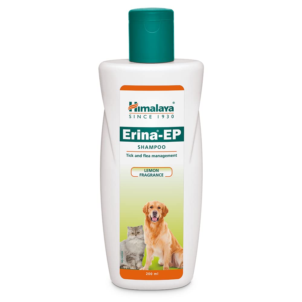 Himalaya Erina EP Tick and Flea Shampoo for Dogs and Cats