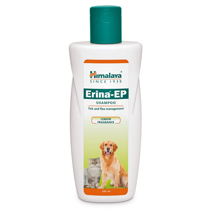 Himalaya Erina EP Tick and Flea Shampoo for Dogs and Cats