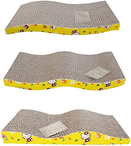 Pets Empire Scratch Board with a Curved Wave Design