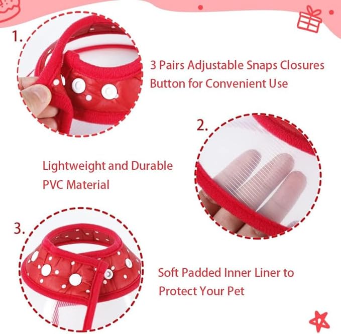 Pets Empire E Collar For Dog & Cat (Red Color)