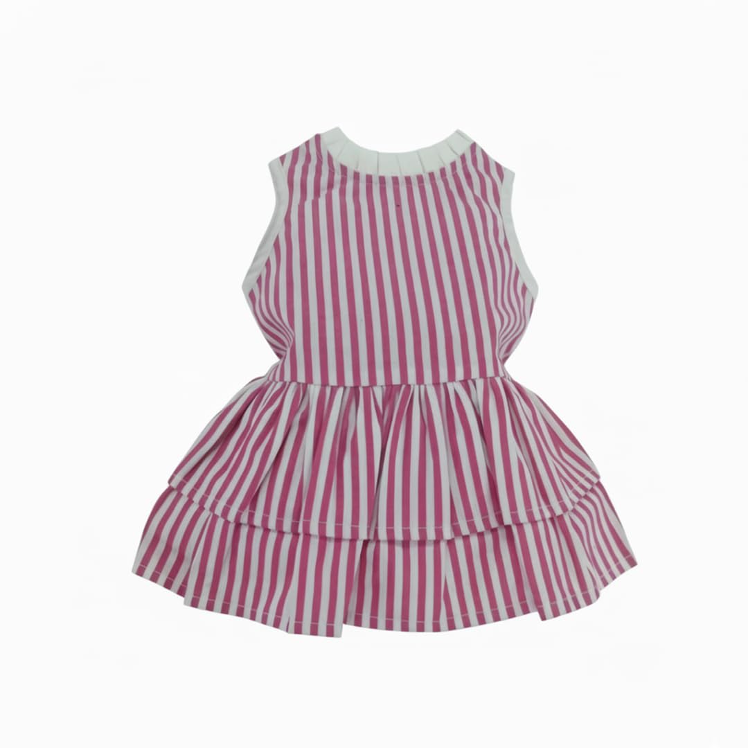 Pets Empire Pink Striped Cat Dress