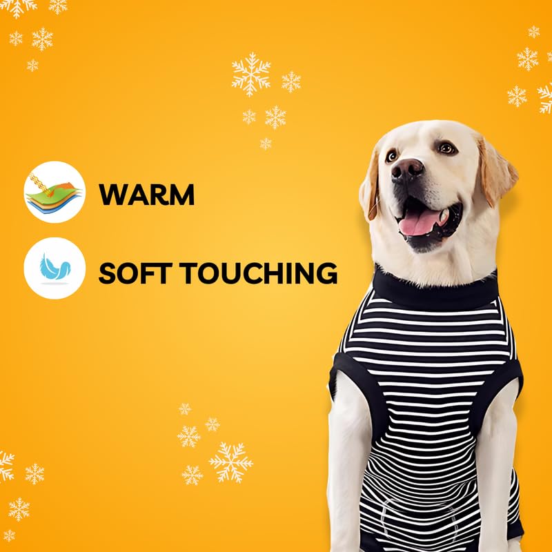 Pets Empire Warm Winter Sweater for All Breeds Dogs- Black