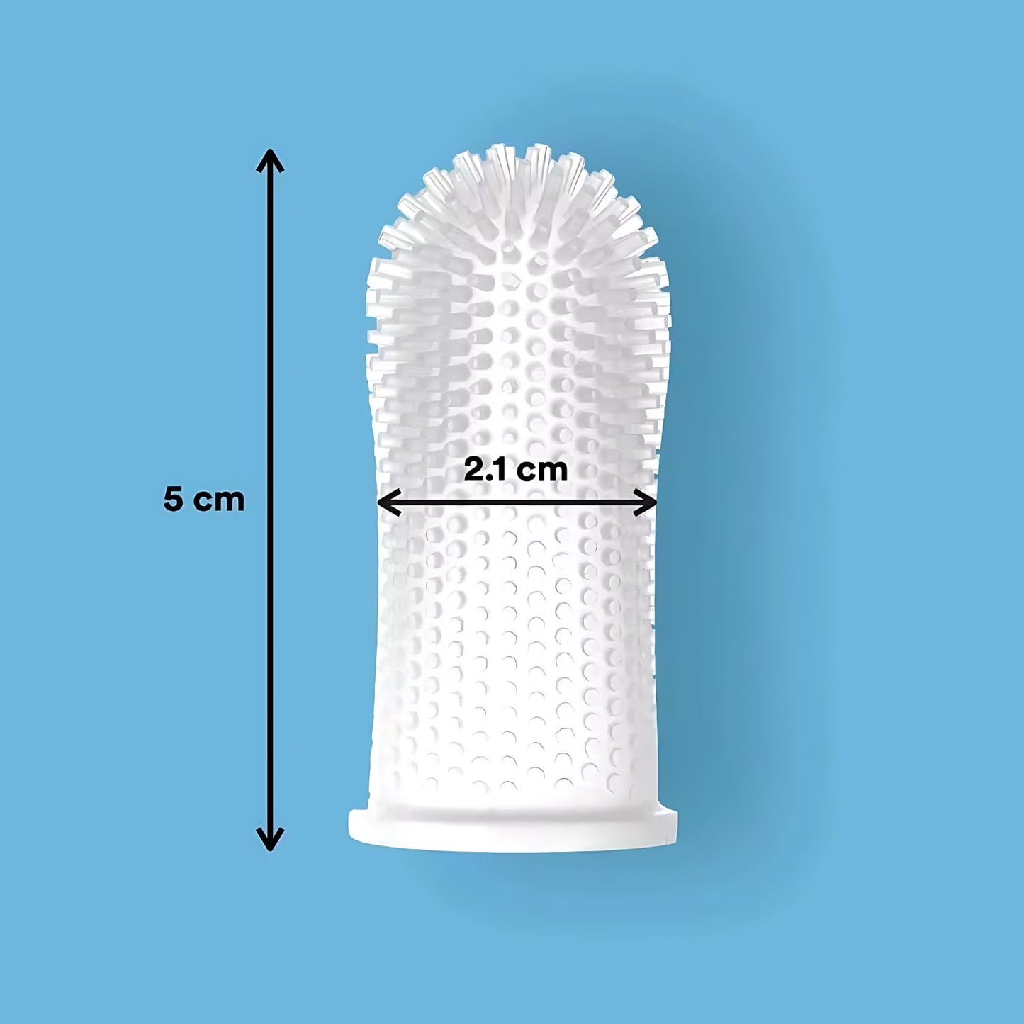 Pets Empire Silicone Finger Toothbrush for Dogs (2pc)