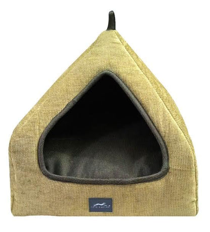 Pets Empire Soft Fabric Comfortable Hut Bed for Cats, Kittens and Puppies