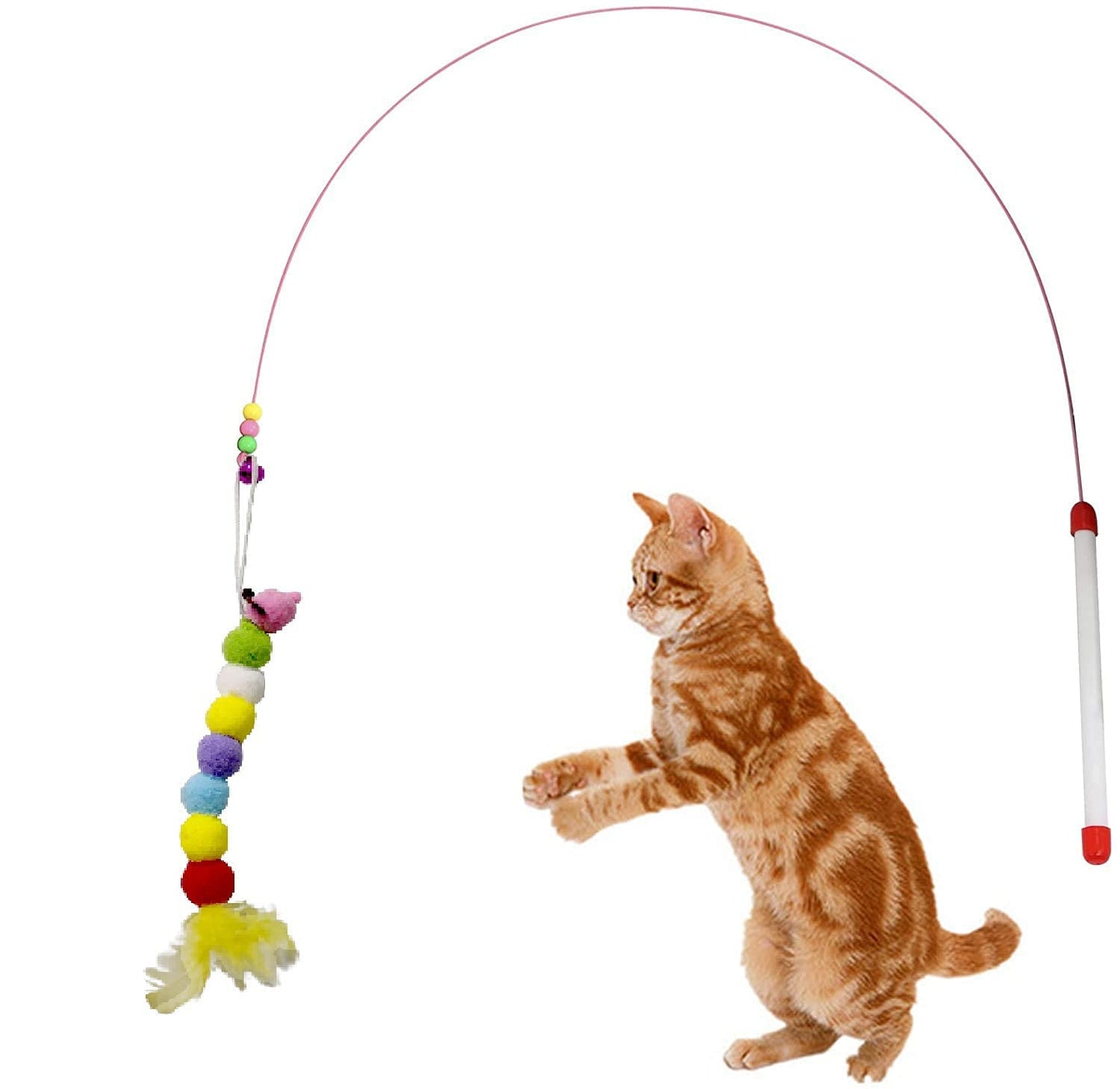 Pets Empire Cat Teasing Wand Funny Sticks