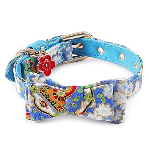 Pets Empire Japanese-Style Bow Puppy Adjustable Collar for Cats