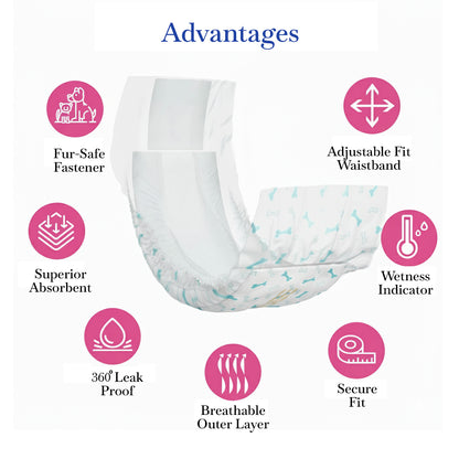 Pets Empire Female Dog Diapers