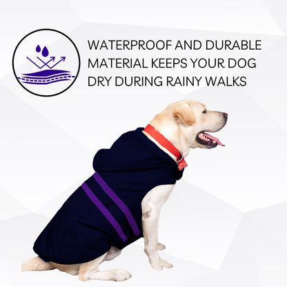 Pets Empire Raincoat for Dogs - Royal Blue