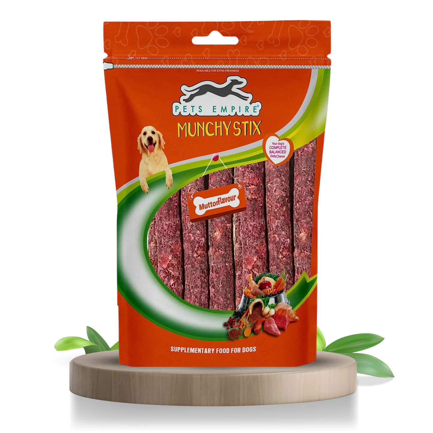 Pets Empire Dog Munchy Sticks Mutton Flavor