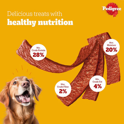 Pedigree Tasty Jerky Grilled Liver Treat For Adult Dog - 70g
