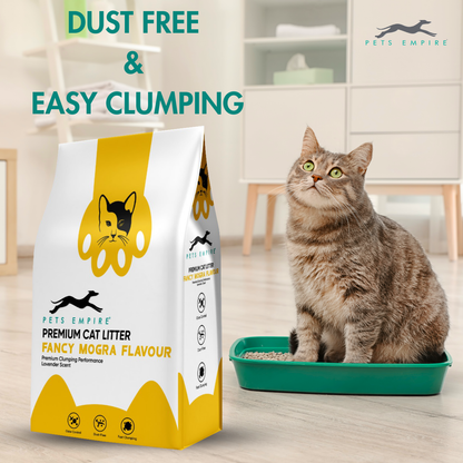 Pets Empire Cat Litter ( Natural & Clumpy) -Mogra Scented