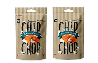 CHIP CHOP BARBEQUE HEARTS DOG TREATS 70g