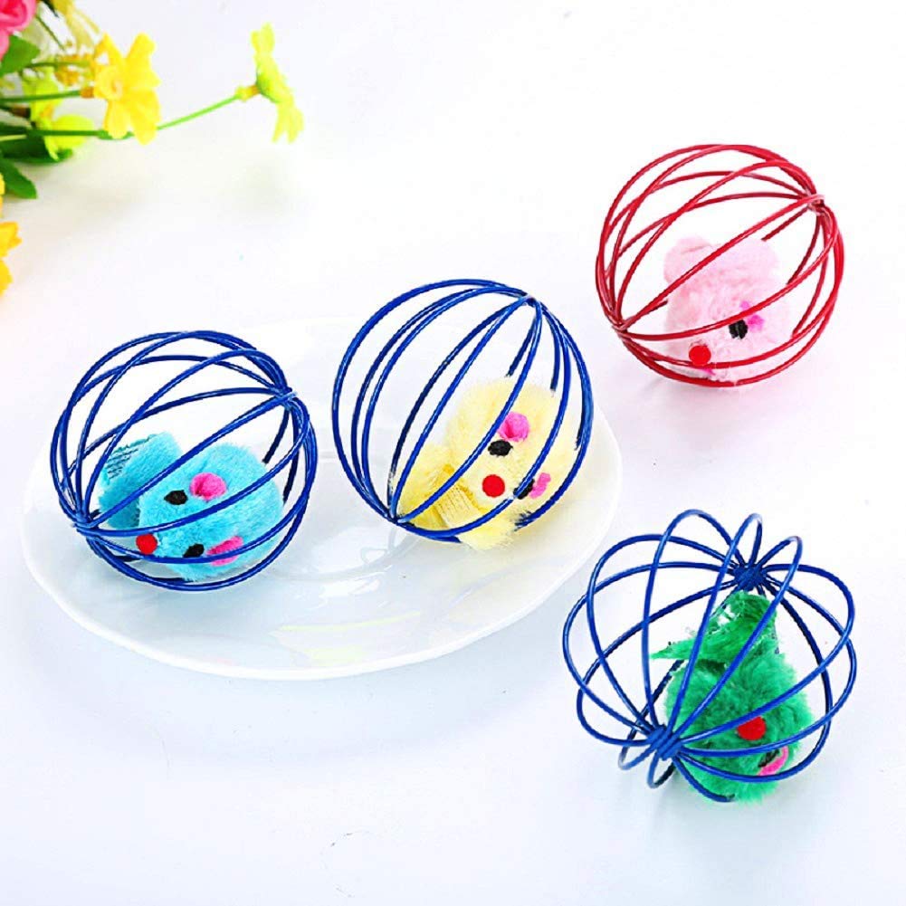 Pets Empire Cat Ball  Playing Catch Toy - 4 Piece