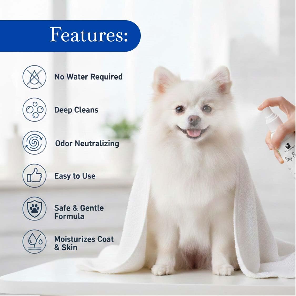 Pets Empire 4-in-1 Grooming Kit for Dogs