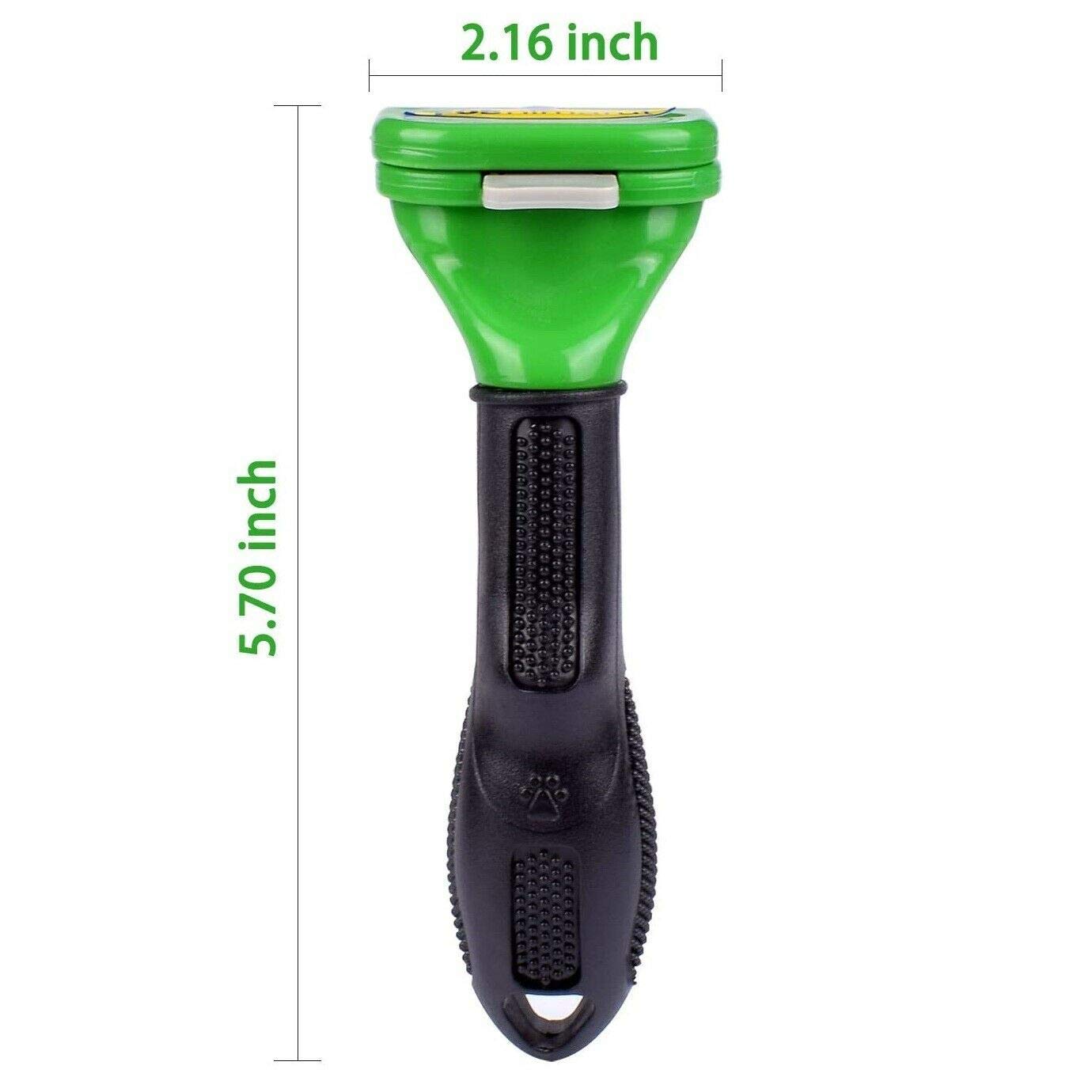 Pets Empire Self‑Cleaning De‑Shedding Grooming Brush – Dogs & Cats