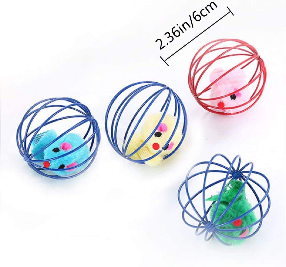 Pets Empire Cat Ball  Playing Catch Toy - 4 Piece