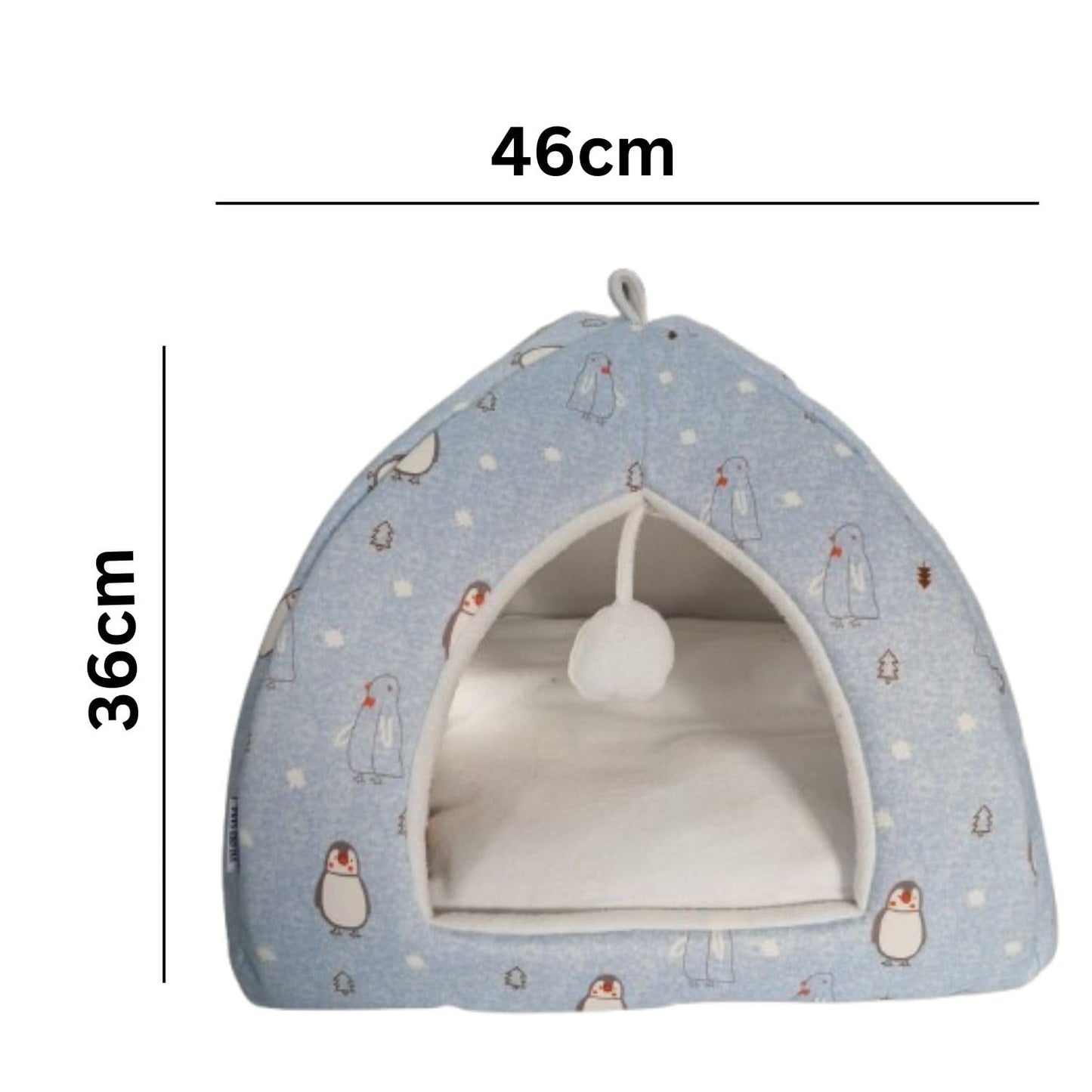 Pets Empire Ultra Soft Round Warm Hut for Cats & Kittens