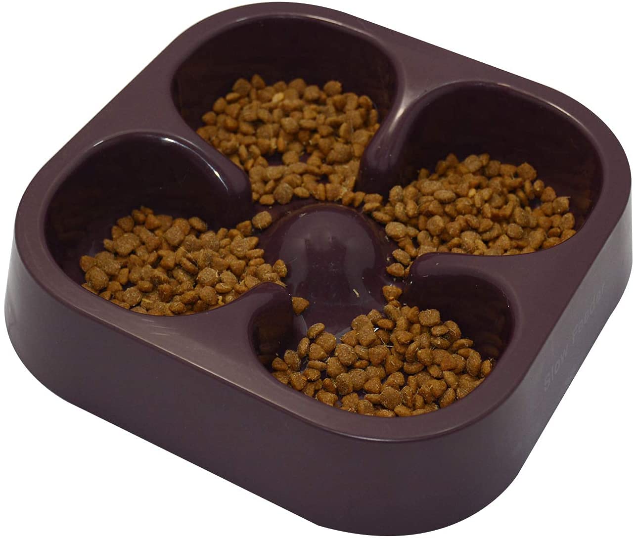 Pets Empire Healthy Slow Feeding Dog Bowl for French Bulldog( Colour May Vary)
