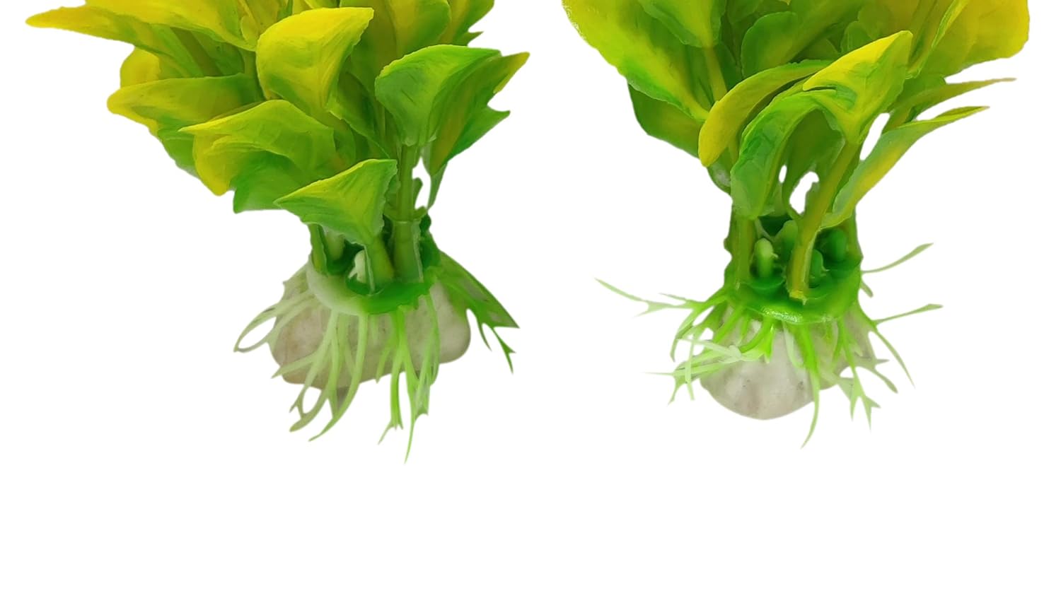 Pets Empire Plastic Aquarium Water Plants Pack Of 2