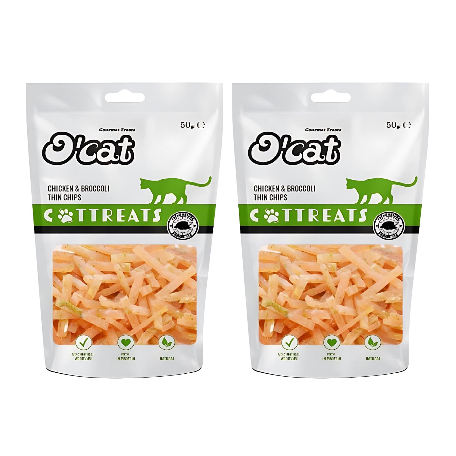 O'Cat Chicken and Bite 50 GMS (Pack of 2)