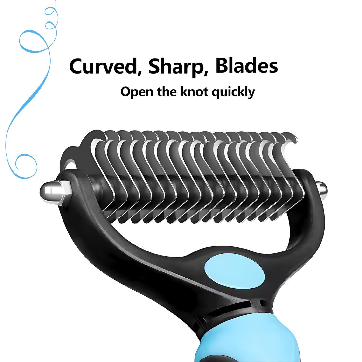 Pets Empire Double-Sided Hair Remover Comb for Dogs & Cats