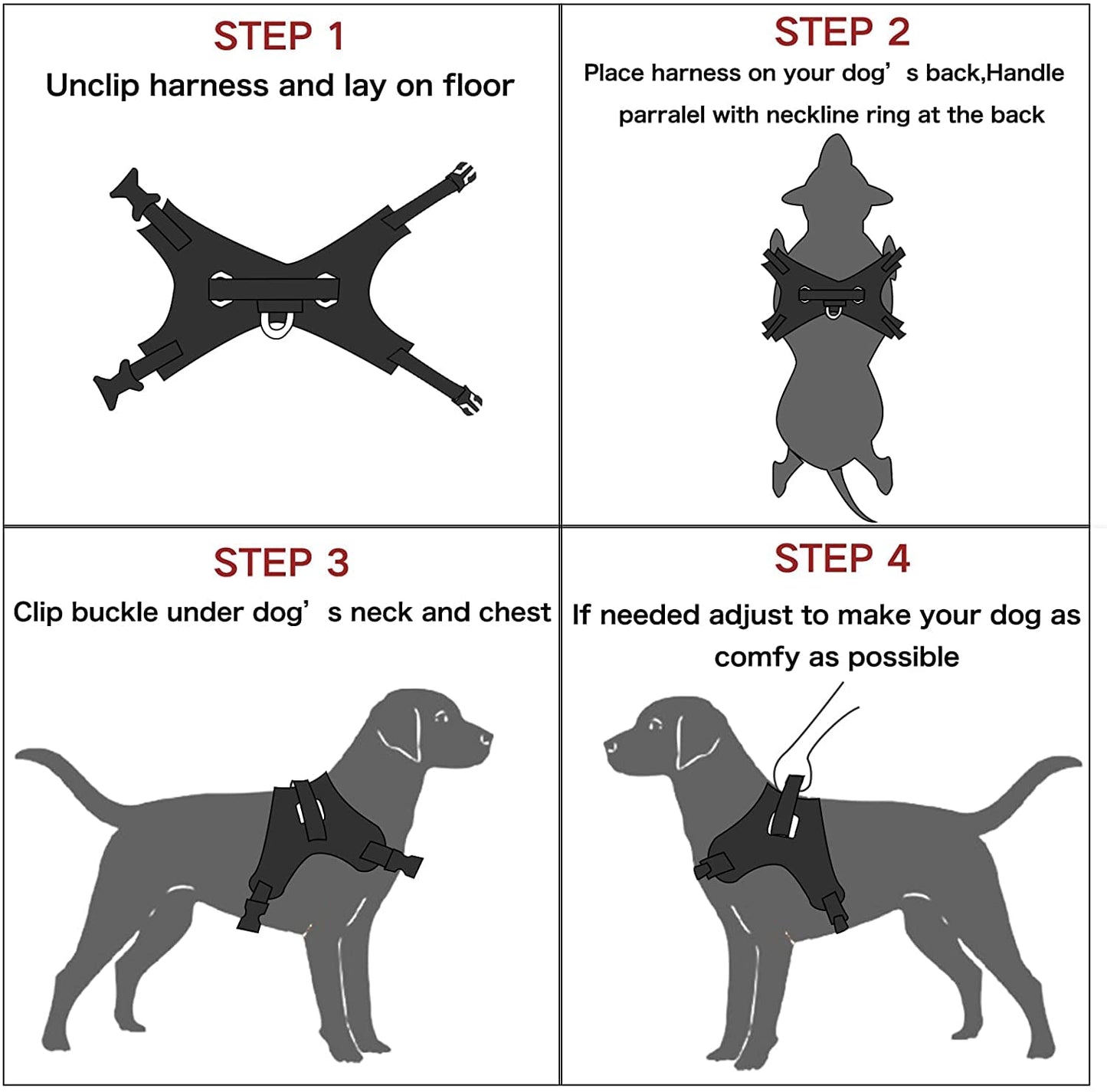 Pets Empire Classic Mobility Dog Harness