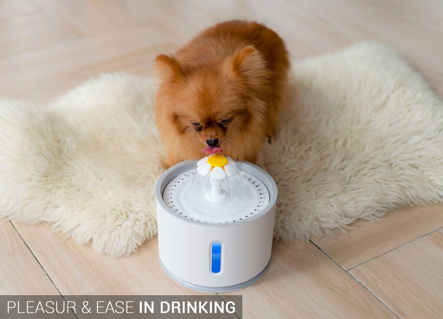 Pets Empire Electric Cat Drinking Water Fountain - 2.4L