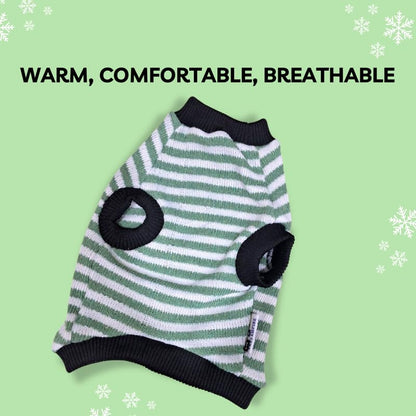 Pets Empire Warm Winter Sweater for All Breeds Dogs-  Green