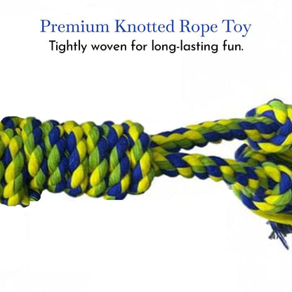 PETS EMPIRE Man Shape Natural Rope Toy for Dogs