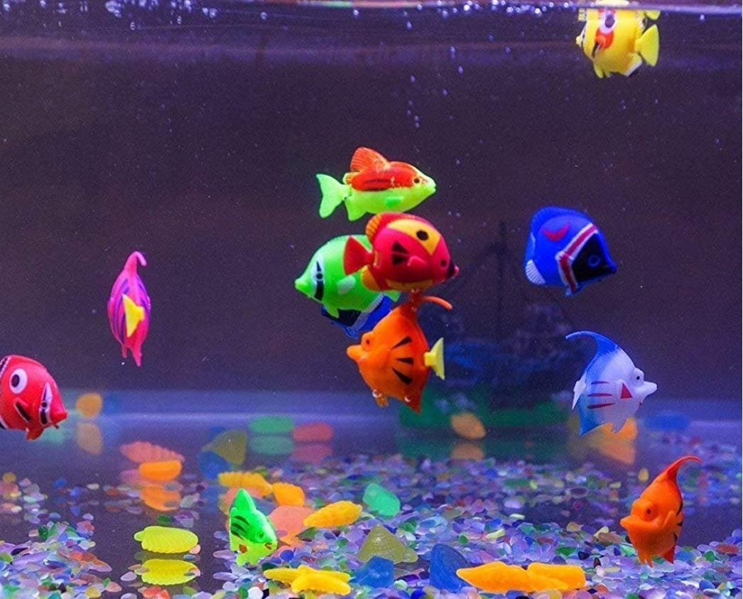 Pets Empire 5pcs Plastic Artificial Fish