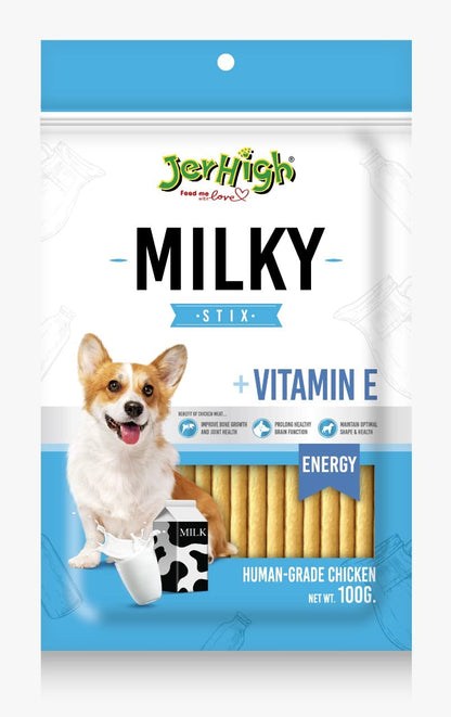 Jerhigh Milky Stix Bite 100g