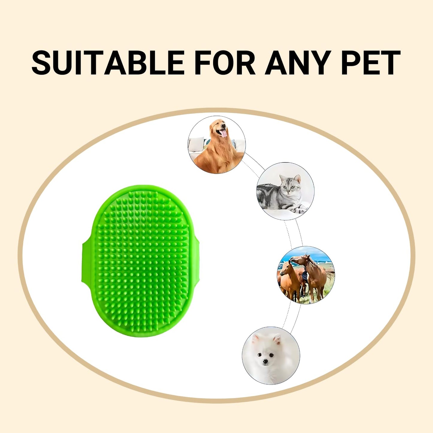 Pets Empire Grooming Shedding Brush for Dogs and Cats (Combo of 3)