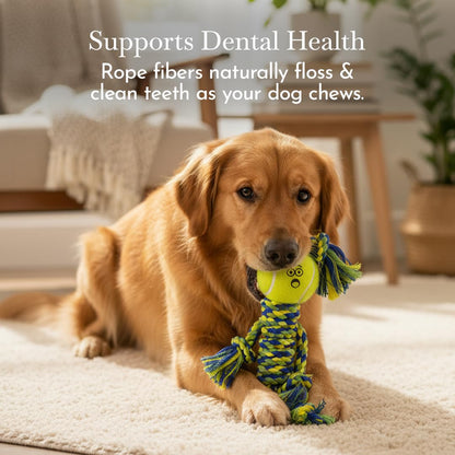 PETS EMPIRE Man Shape Natural Rope Toy for Dogs