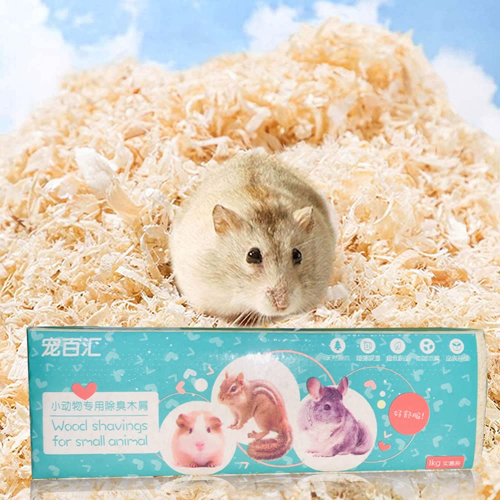 Pets Empire Natural Wood Shavings Bedding – 1kg